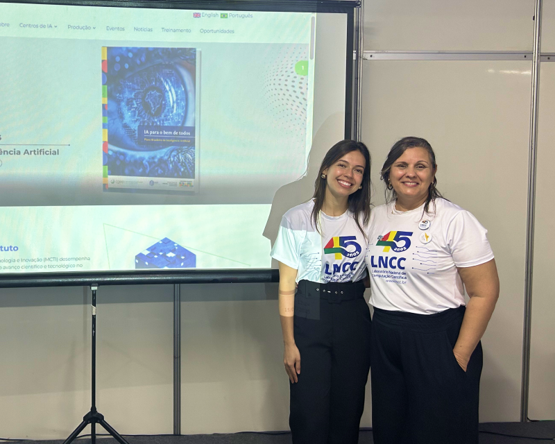 IIA-LNCC: ciência, inclusão e inovação em destaque na Expotec - 77ª SBPC