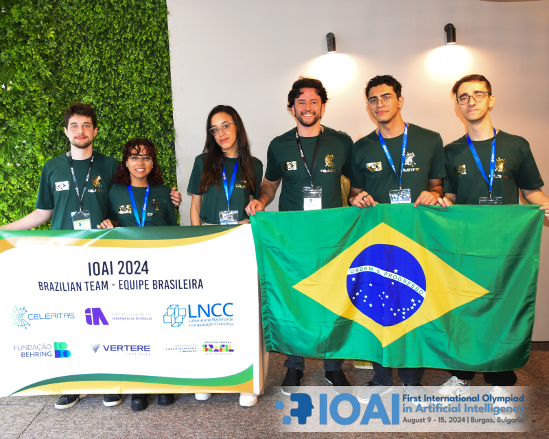 IIA-LNCC impulsiona participação brasileira na IOAI  Bulgária