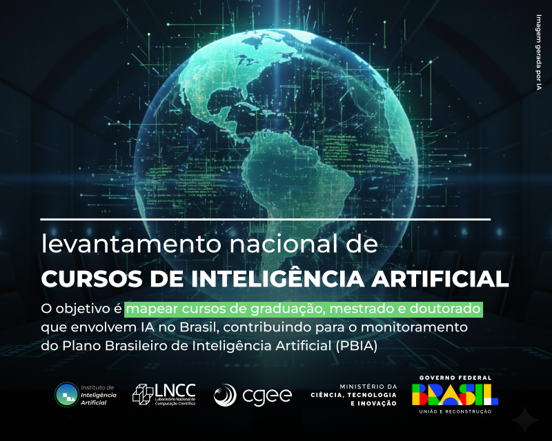 Levantamento de cursos de IA - Graduação, mestrado e doutorado